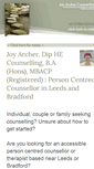 Mobile Screenshot of personcentredcounsellingservices.com